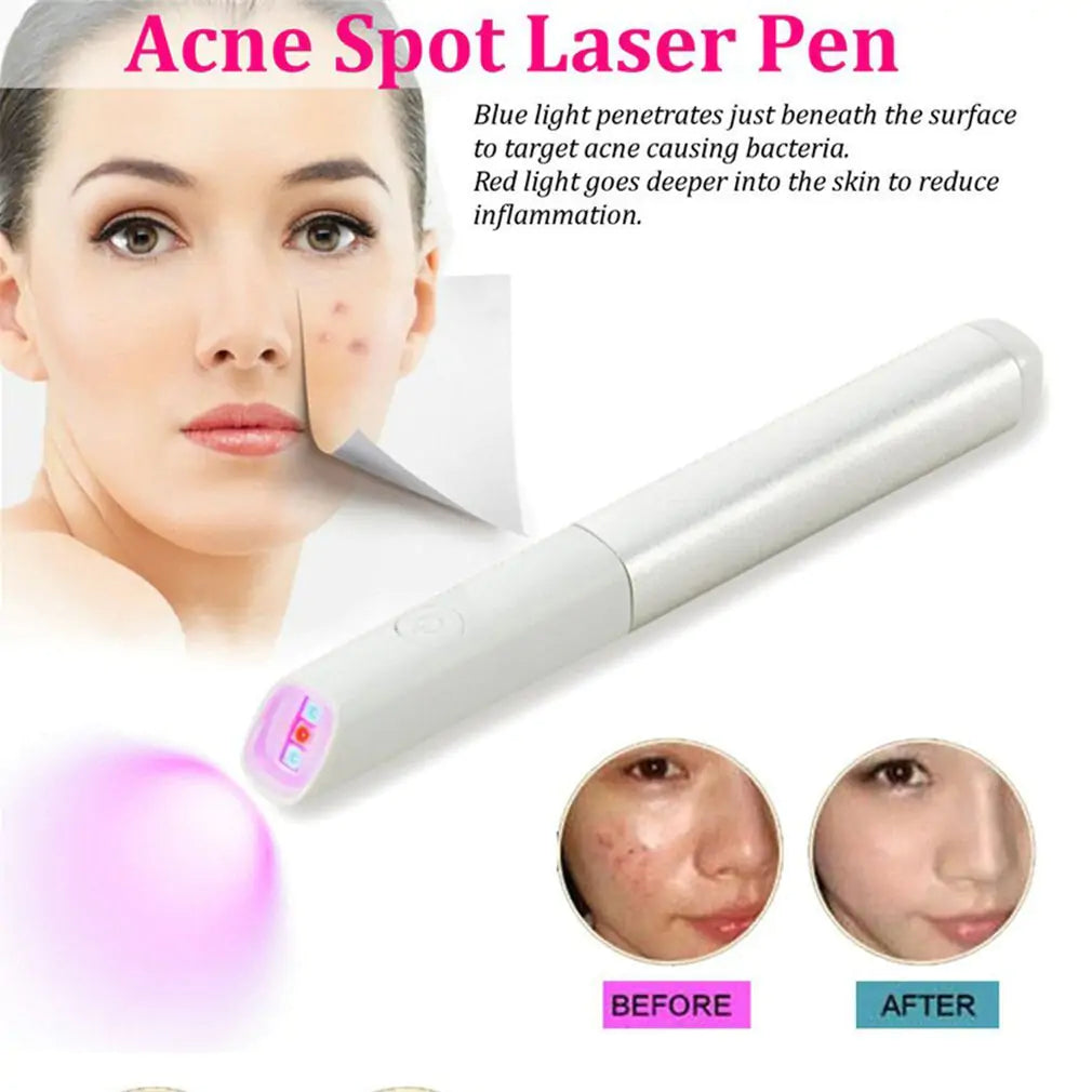 Red & Blue Light Therapy Pen