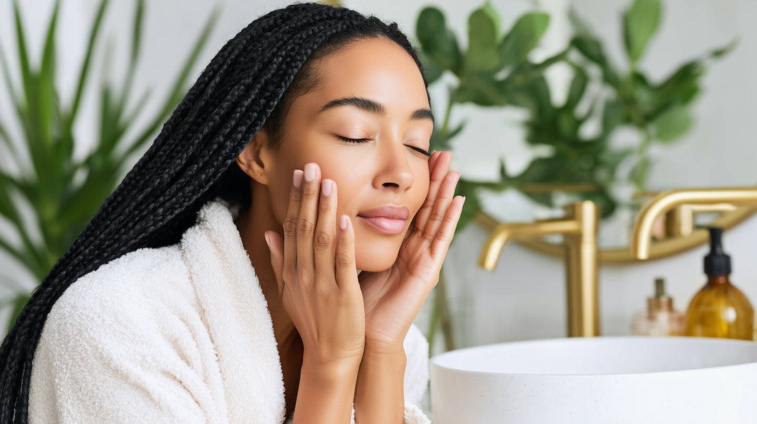 A beautiful woman and the mind skin connection