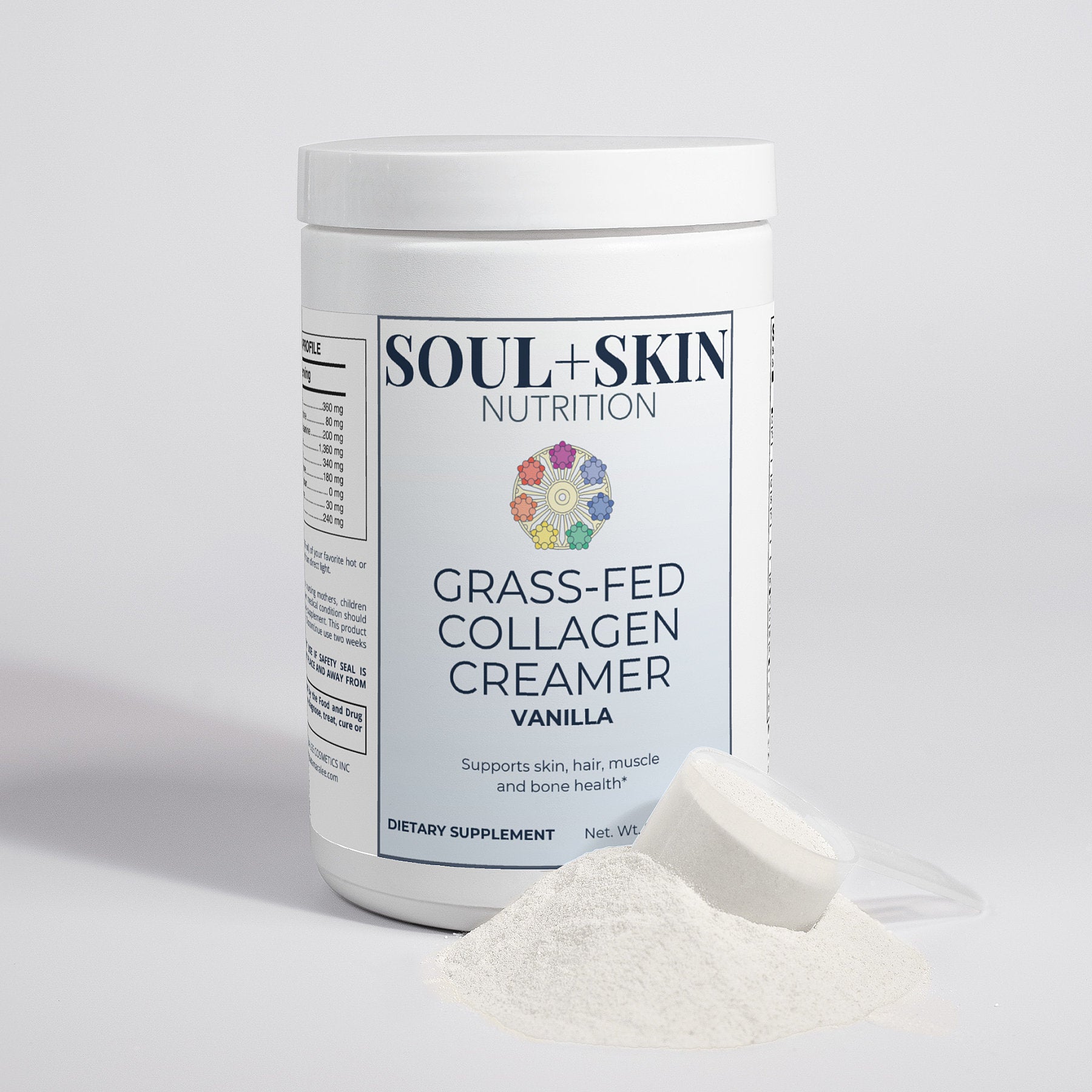 Grass-Fed Collagen Creamer (Vanilla)
