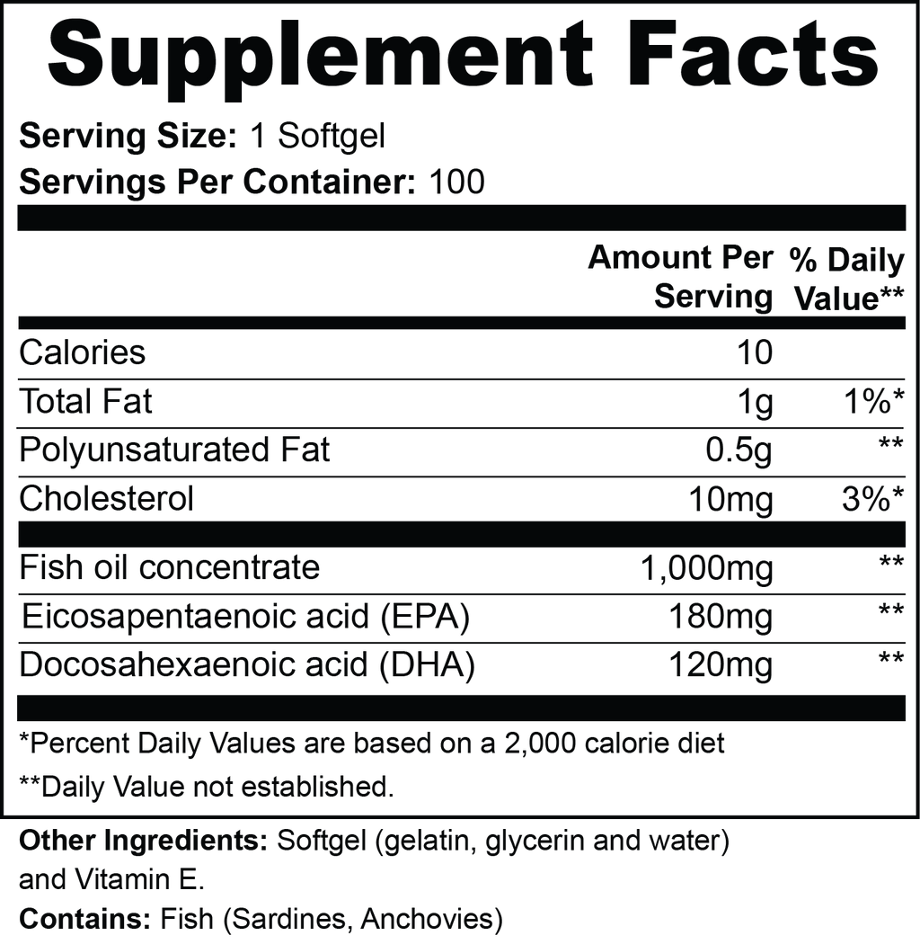Omega-3 EPA + DHA
