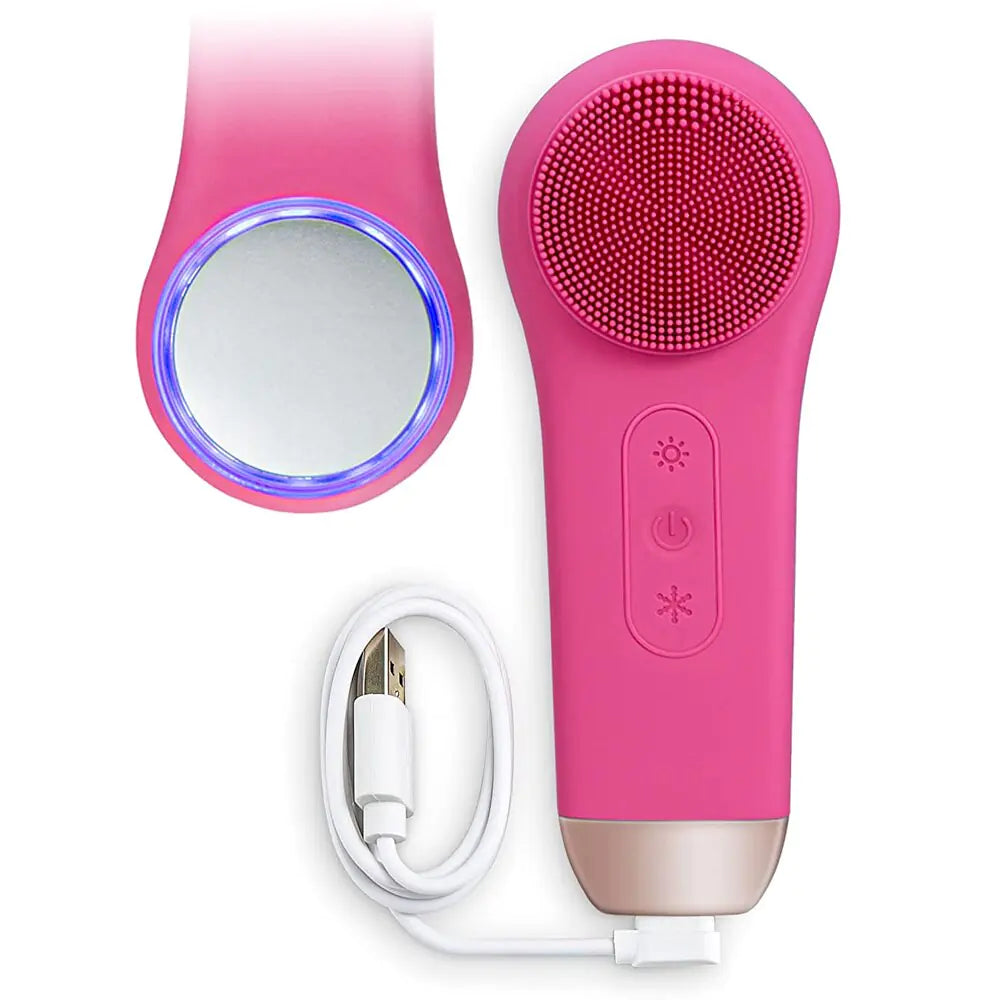 Facial Cleaning Brush With Heat & Cold Activation