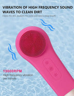 Facial Cleaning Brush With Heat & Cold Activation