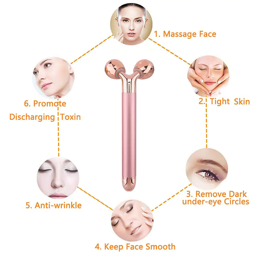 Vibrating Facial Roller