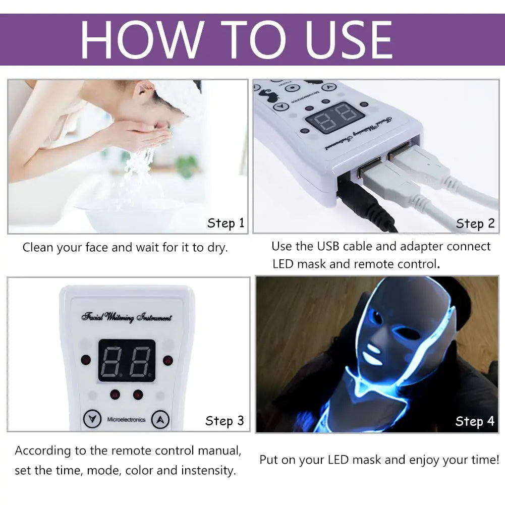 LED Face & Neck Mask