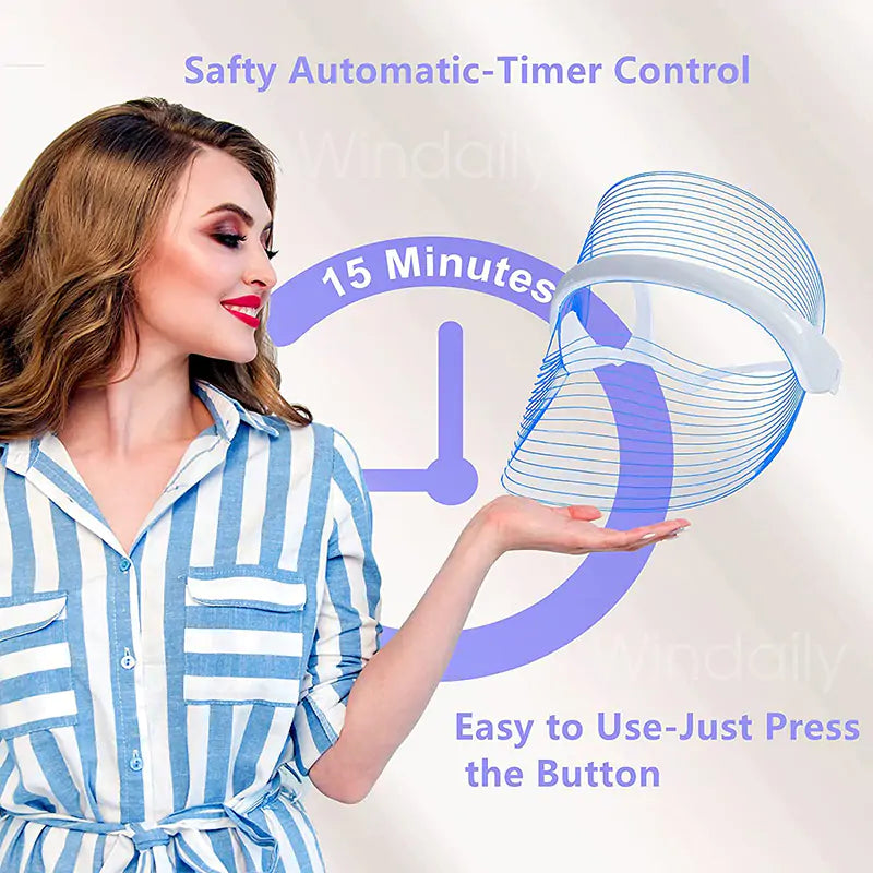 LED Facial Therapy Visor