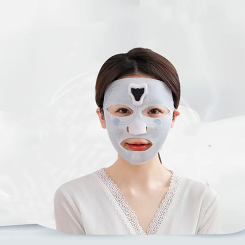 EMS Vibration Massager Face Mask