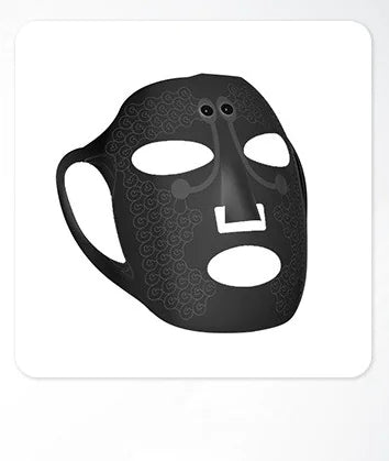 EMS Vibration Massager Face Mask