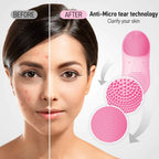 Men's Silicone Face Cleansing Brush