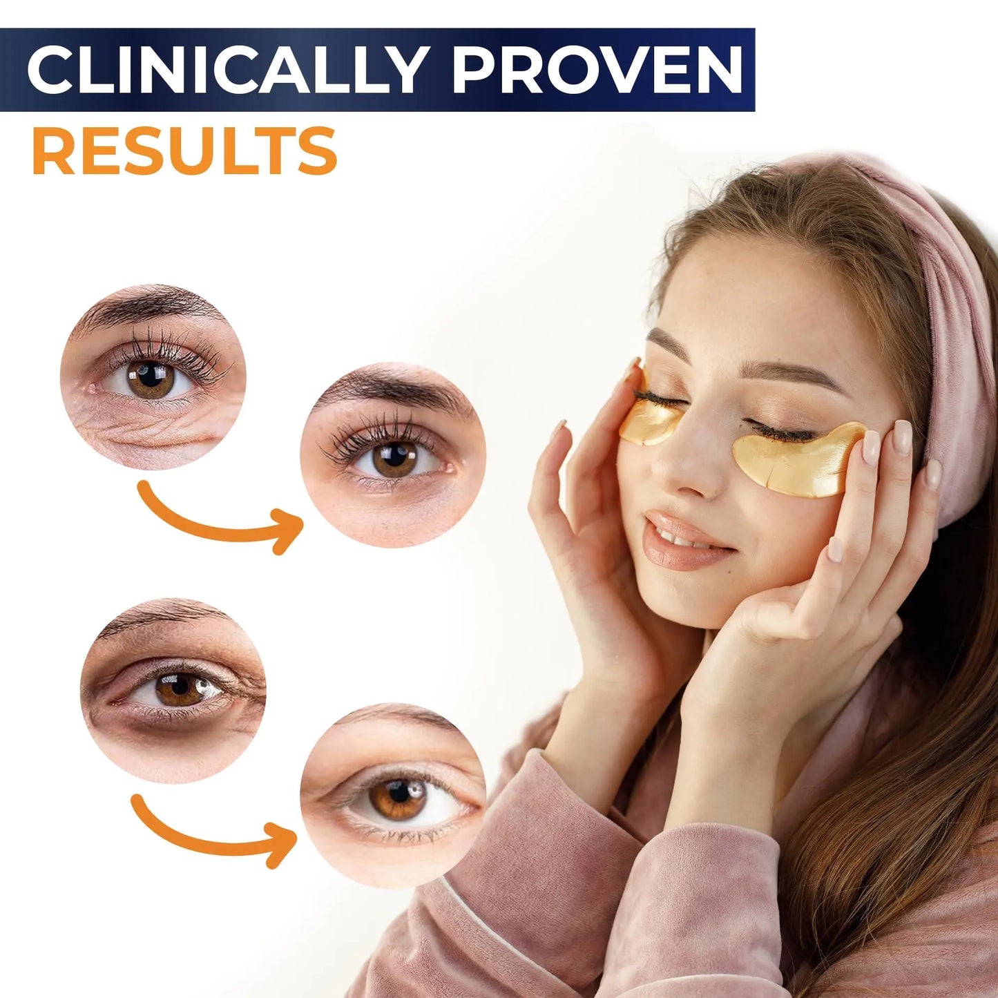 Eye Mask For Puffy Eyes, Dark Circles & Fine Lines